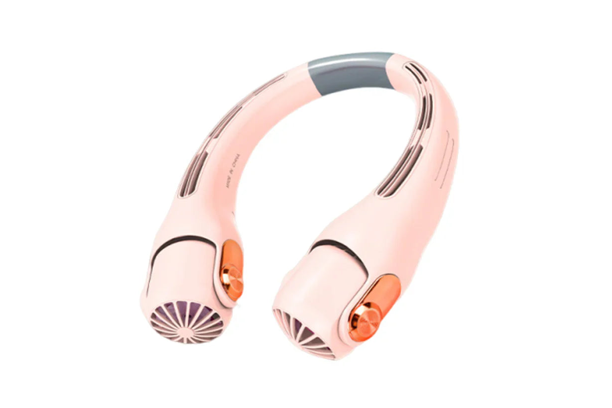 Viahomix™⏳【Limited Offer】50% OFF ! Neck Air Conditioner Fan – Ultra‑quiet, 360° rotating, 3 speeds. Hands‑free cooling, long battery. Summer essential! 😎🌬️
