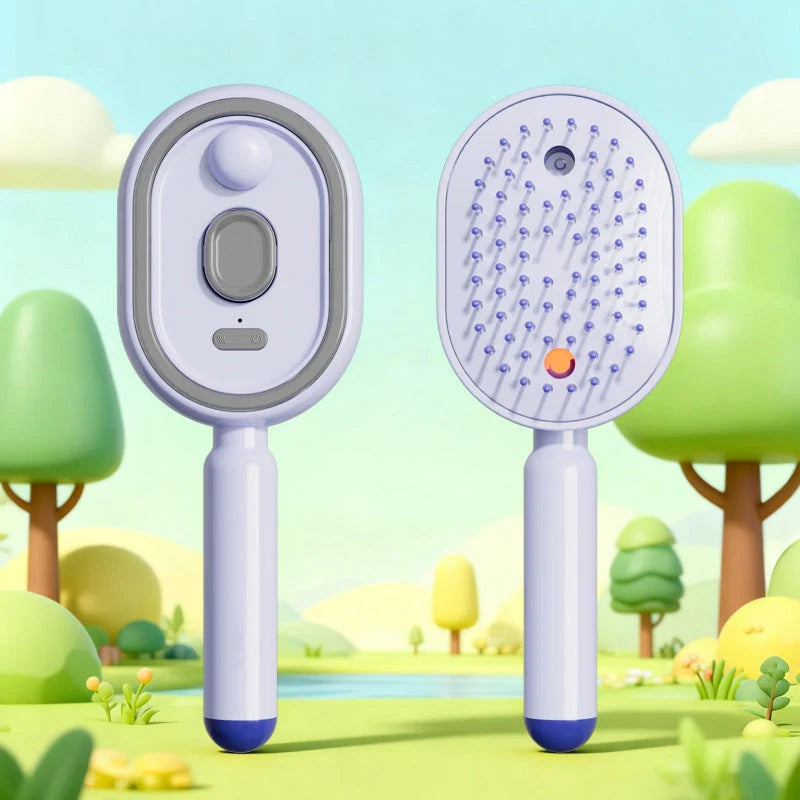 Viahomix™⏳【Limited Offer】50% OFF ! Electric Spray & Massage Hair Brush
