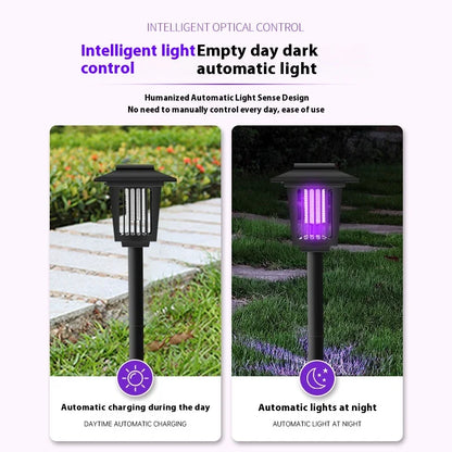 Viahomix™⏳【Limited Offer】50% OFF ! Outdoor Solar LED Mosquito Killer Garden Lamp