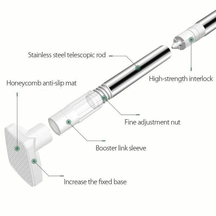 Viahomix™⏳【Limited Offer】50% OFF ! ✨ Drill-Free Adjustable Rod