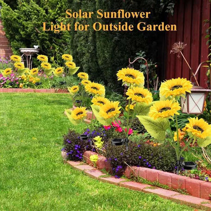 🌻Special Summer Sale 50% OFF - 🌞Solar LED Sunflower Garden Lights