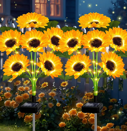 🌻Special Summer Sale 50% OFF - 🌞Solar LED Sunflower Garden Lights