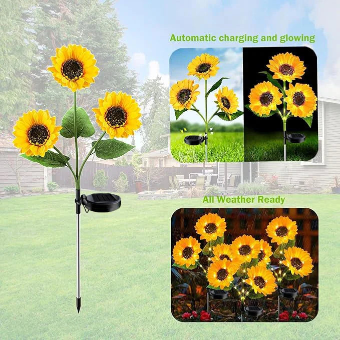 🌻Special Summer Sale 50% OFF - 🌞Solar LED Sunflower Garden Lights