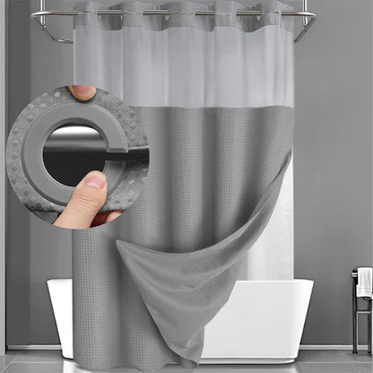 📢📢 50% OFF !! ⏰ Waffle Pattern Shower Curtain