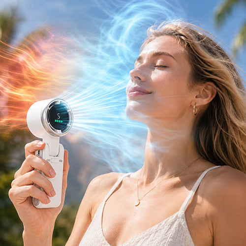Viahomix™⏳【Limited Offer】50% OFF ! Hand folding high-speed turbine fan