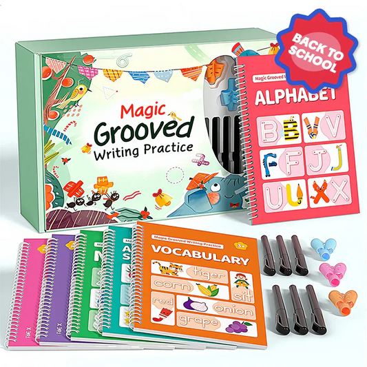 Viahomix™⏳【Limited Offer】50% OFF ! Kids Reusable Writing Workbook, Early Learning Gift🖍️