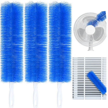 Viahomix™⏳【Limited Offer】50% OFF !  Bendable Fan Cleaning Brush – Reusable Microfiber Duster for Fans&Curtain