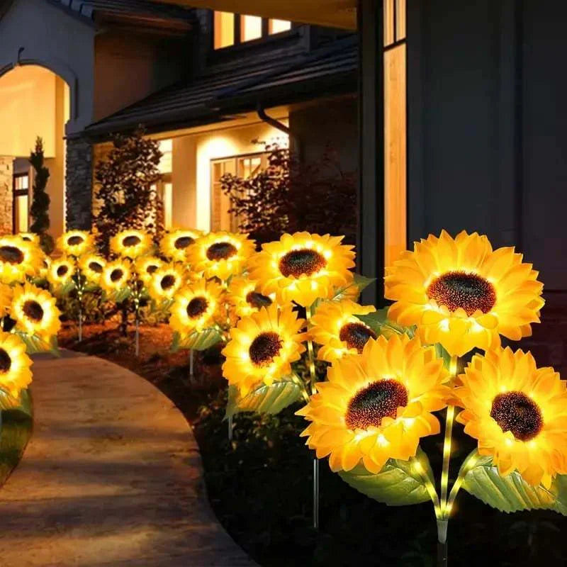 🌻Special Summer Sale 50% OFF - 🌞Solar LED Sunflower Garden Lights
