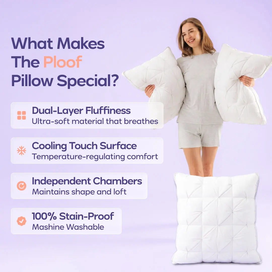 ⏳ LIMITED-TIME MEGA SALE | Homesonia™  Tufted Neck Support Pillow for All Sleep Positions