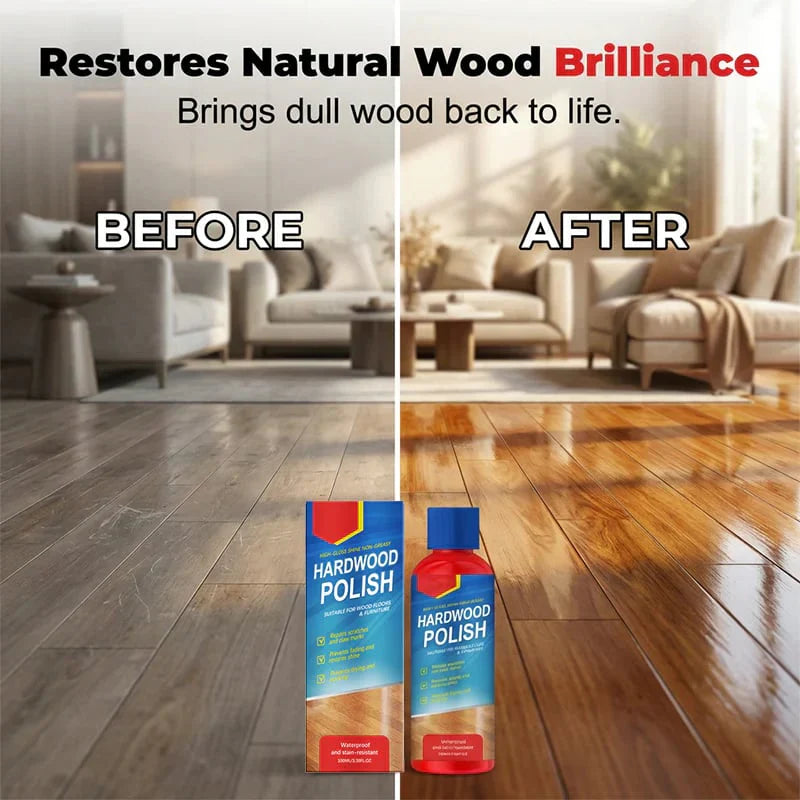 ✨ Restore & Protect Your Wood Floors – Instant High-Gloss Shine for Home Surfaces! ✨