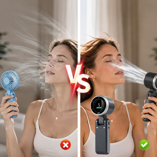 Viahomix™⏳【Limited Offer】50% OFF ! Hand folding high-speed turbine fan