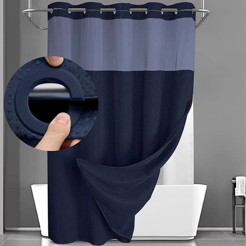 📢📢 50% OFF !! ⏰ Waffle Pattern Shower Curtain