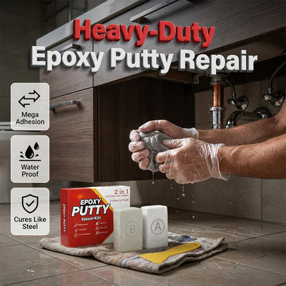 ⏳ LIMITED-TIME MEGA SALE | Getnexy™ AB Epoxy Putty Stone Model Repair Clay