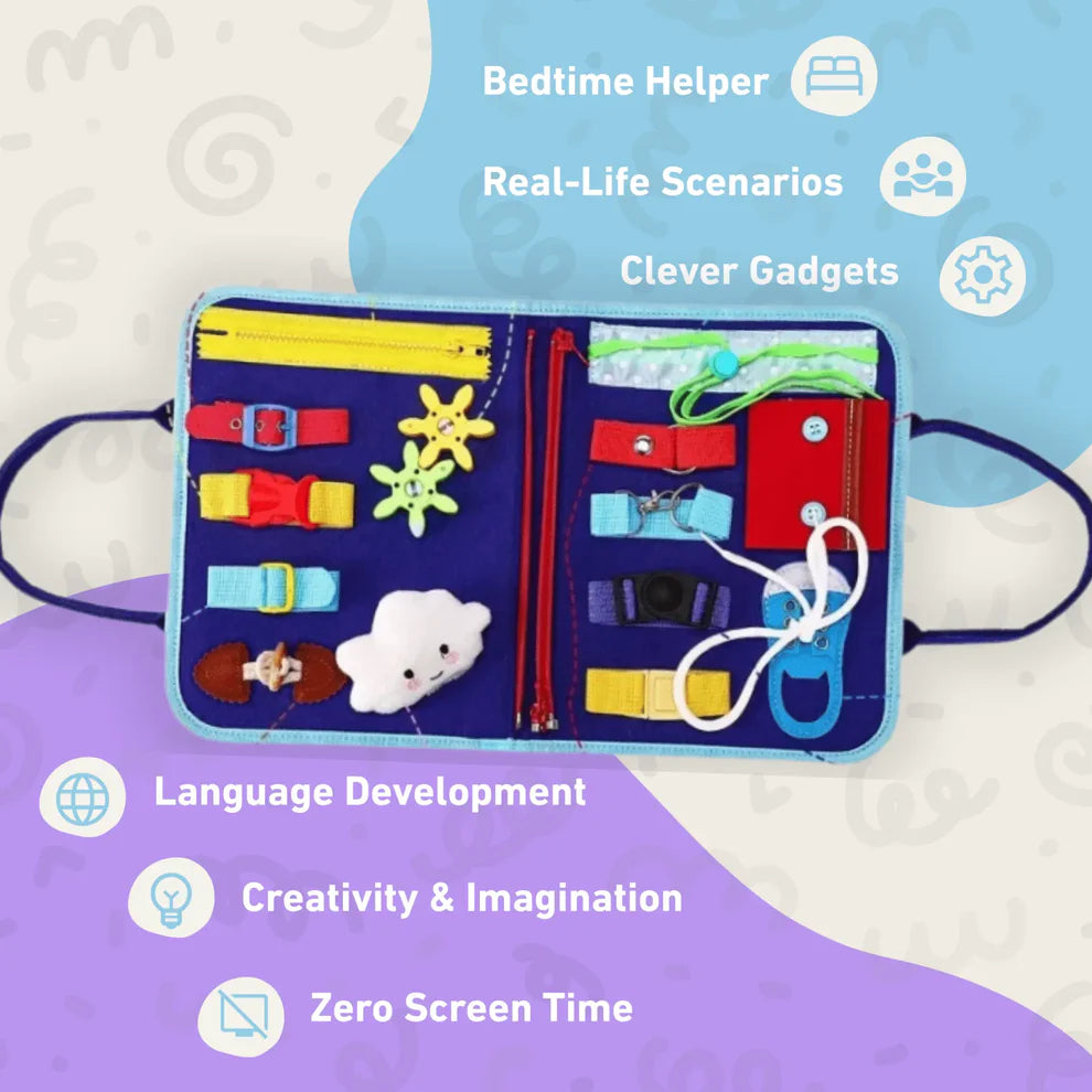 Viahomix™⏳【Limited Offer】50% OFF !  Montessori Felt Busy Board