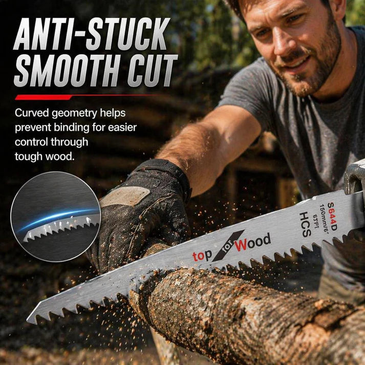 Viahomix™⏳【Limited Offer】50% OFF ! ✨ Japanese Style Heavy Duty Forged Blade Sawzall Blades