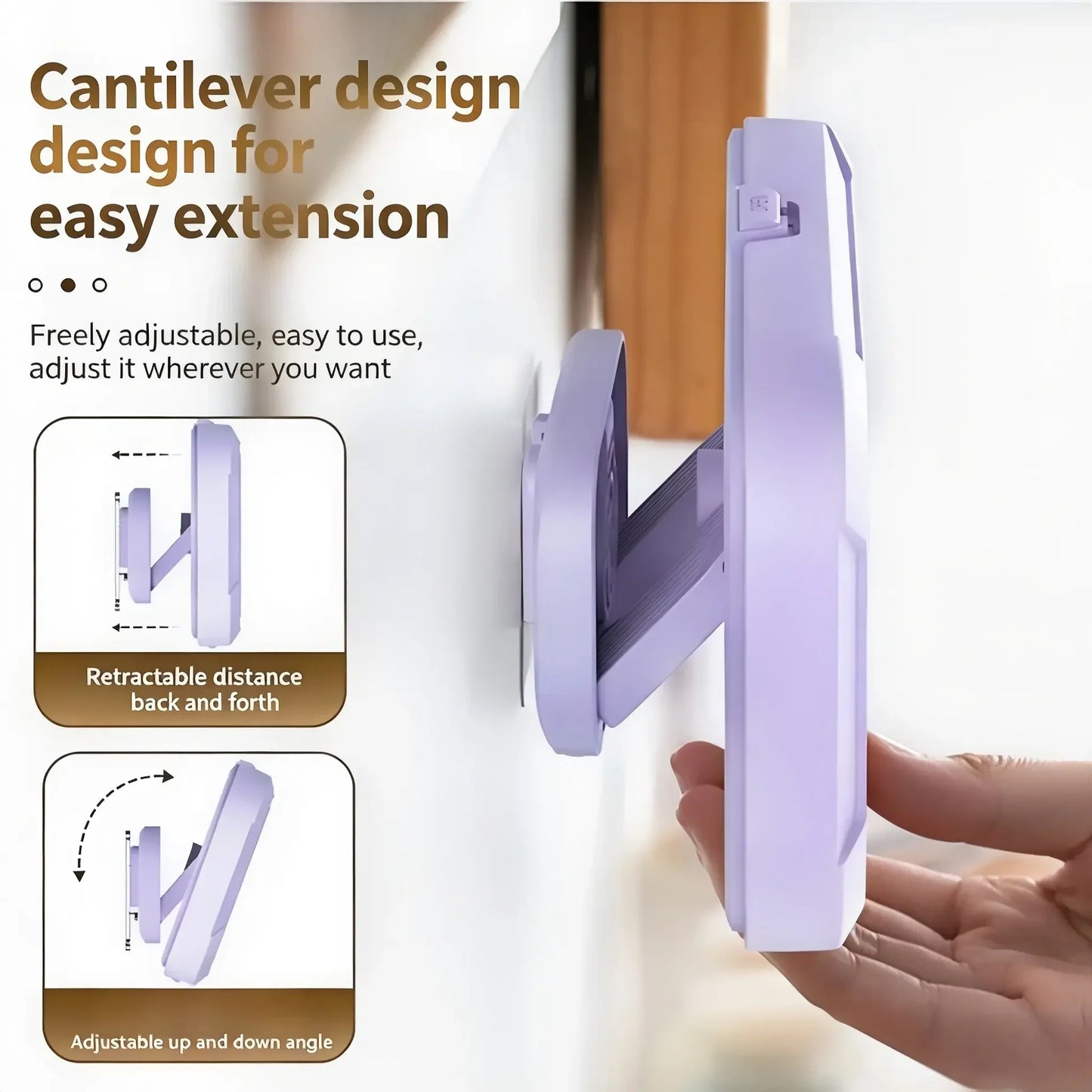 🎉2026 hot sell！360° Waterproof Shower Phone Holder – Anti-Fog Touch Screen Wall Mount