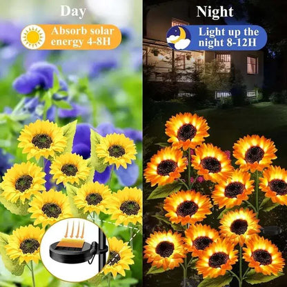 🌻Special Summer Sale 50% OFF - 🌞Solar LED Sunflower Garden Lights