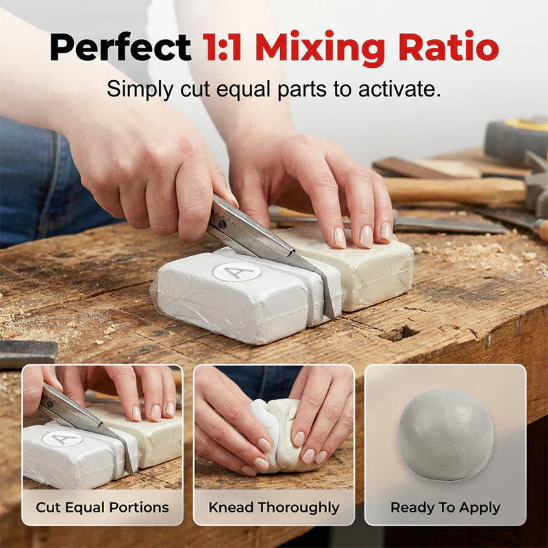 ⏳ LIMITED-TIME MEGA SALE | Getnexy™ AB Epoxy Putty Stone Model Repair Clay