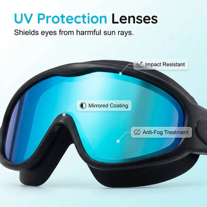 ⏳【Limited Offer】50% OFF ! 👓Anti-Fog Swimming Goggles – Clear & Comfortable Vision 💧