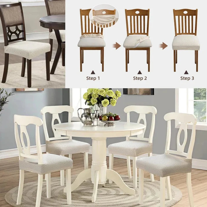 Viahomix™⏳【Limited Offer】50% OFF ! 🎅🔥 Waterproof Jacquard Chair Covers! Durable, Stylish & Easy-Clean 🪑✨
