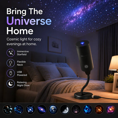 Viahomix™⏳【Limited Offer】50% OFF ! ✨ Plug-and-Play HD Star Projecto