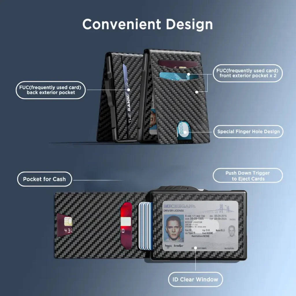 Viahomix™⏳【Limited Offer】50% OFF ! 🔥2026 New Wallet for Men - Pop Up Case, Cash Slot, and Credit Card Slot