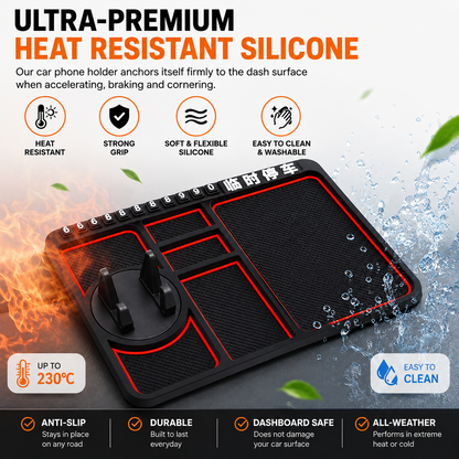 Viahomix™⏳【Limited Offer】50% OFF !  Car Anti-Slip Mat Panel Silicone Phone Holder