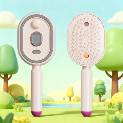 Viahomix™⏳【Limited Offer】50% OFF ! Electric Spray & Massage Hair Brush