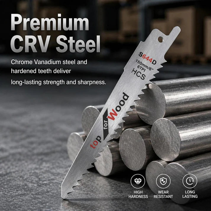 Viahomix™⏳【Limited Offer】50% OFF ! ✨ Japanese Style Heavy Duty Forged Blade Sawzall Blades