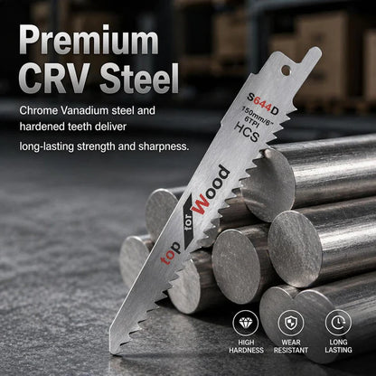 Viahomix™⏳【Limited Offer】50% OFF ! ✨ Japanese Style Heavy Duty Forged Blade Sawzall Blades