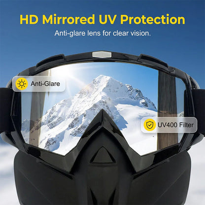 Viahomix™⏳【Limited Offer】50% OFF ! Detachable Full Face Goggle Mask