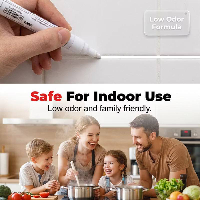 Viahomix™⏳【Limited Offer】50% OFF ! Waterproof Tile Grout Marker Pen