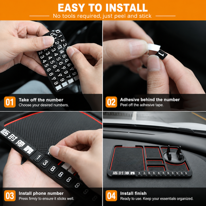 Viahomix™⏳【Limited Offer】50% OFF !  Car Anti-Slip Mat Panel Silicone Phone Holder