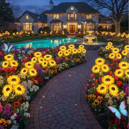 🌻Special Summer Sale 50% OFF - 🌞Solar LED Sunflower Garden Lights