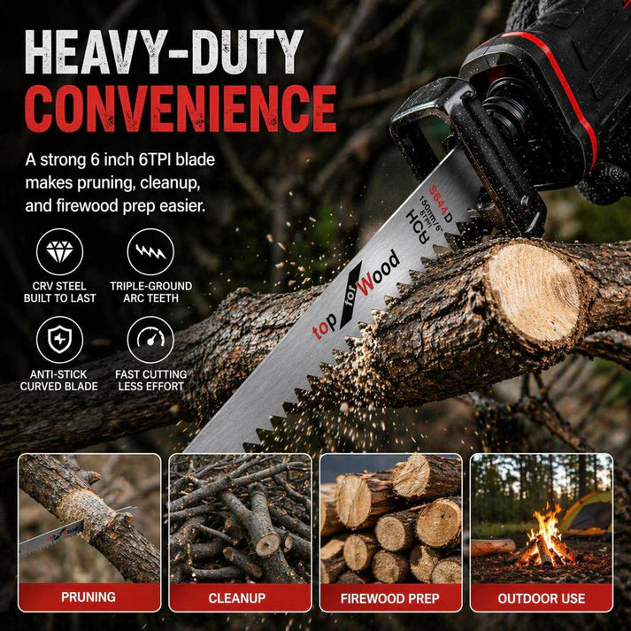 Viahomix™⏳【Limited Offer】50% OFF ! ✨ Japanese Style Heavy Duty Forged Blade Sawzall Blades