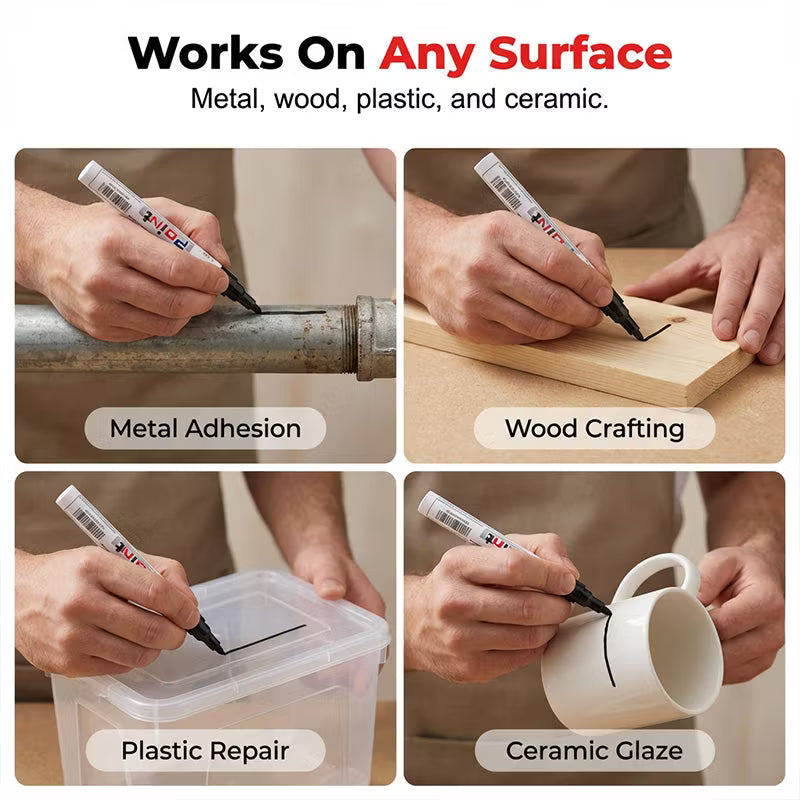 Viahomix™⏳【Limited Offer】50% OFF ! Waterproof Tile Grout Marker Pen