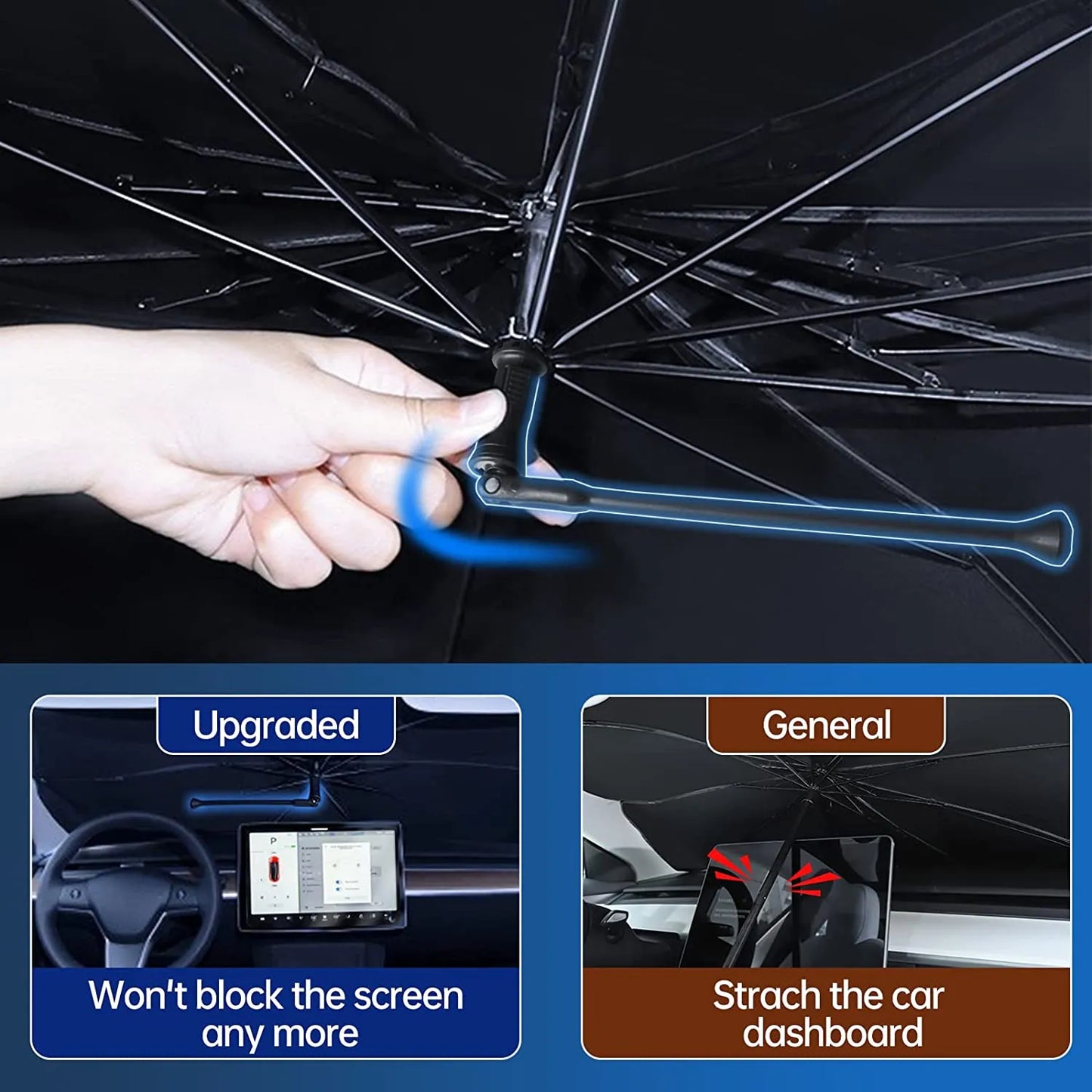 Viahomix™⏳【Limited Offer】50% OFF !  Car Foldable Windshield