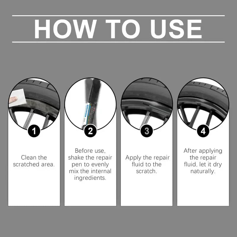 Viahomix™⏳【Limited Offer】50% OFF !  Wheel Scratch Repair Pen