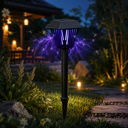 Viahomix™⏳【Limited Offer】50% OFF ! Outdoor Solar LED Mosquito Killer Garden Lamp