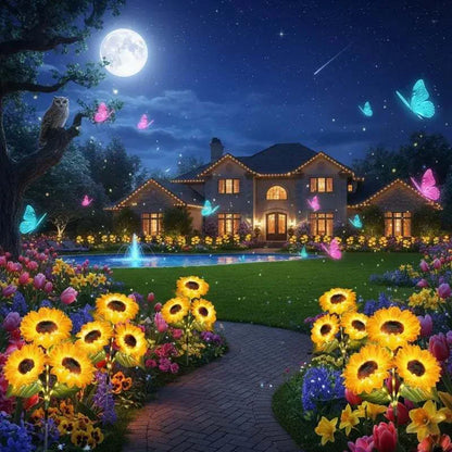 🌻Special Summer Sale 50% OFF - 🌞Solar LED Sunflower Garden Lights