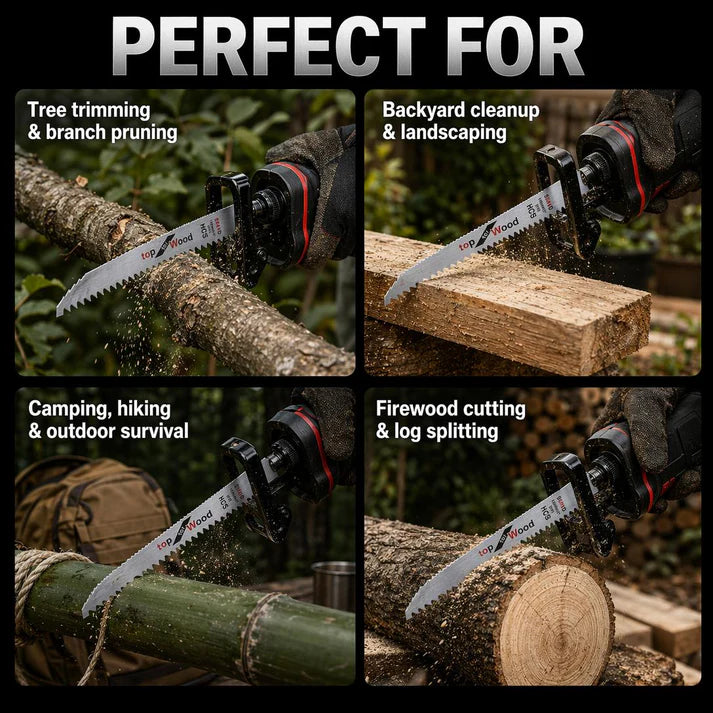 Viahomix™⏳【Limited Offer】50% OFF ! ✨ Japanese Style Heavy Duty Forged Blade Sawzall Blades
