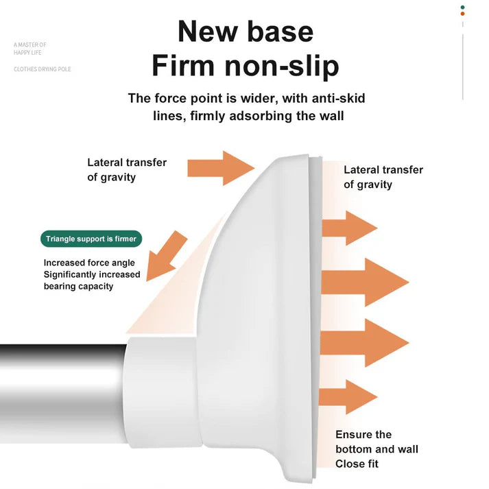 Viahomix™⏳【Limited Offer】50% OFF ! ✨ Drill-Free Adjustable Rod